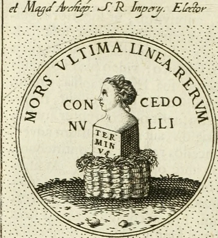 An illustration from Symbola diuina & humana pontificum, imperatorum, regum, 1601, leaf 241