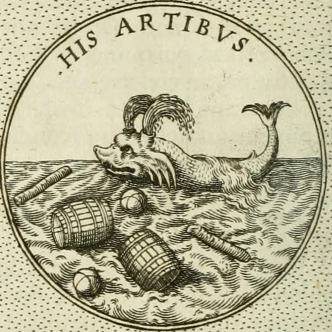 An illustration from Symbola diuina & humana pontificum, imperatorum, regum, 1601, leaf 245