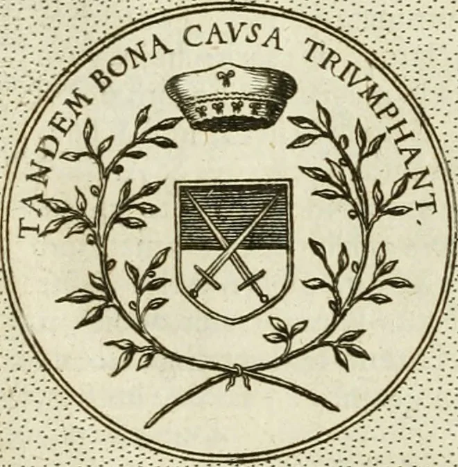 An illustration from Symbola diuina & humana pontificum, imperatorum, regum, 1601, leaf 245