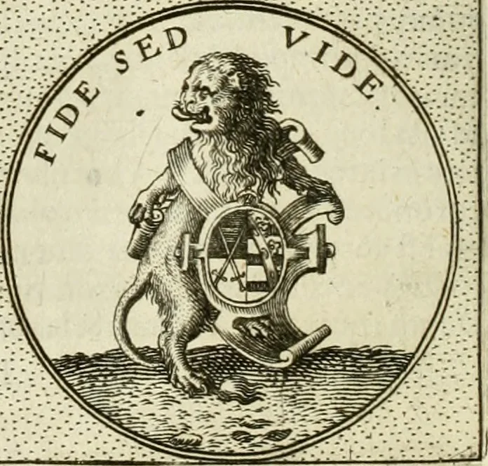 An illustration from Symbola diuina & humana pontificum, imperatorum, regum, 1601, leaf 245
