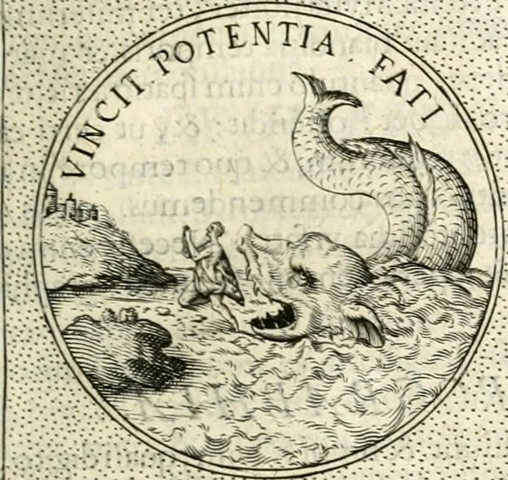 An illustration from Symbola diuina & humana pontificum, imperatorum, regum, 1601, leaf 252