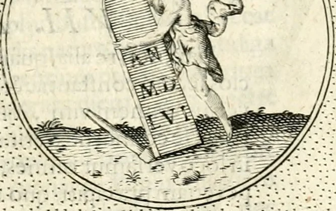An illustration from Symbola diuina & humana pontificum, imperatorum, regum, 1601, leaf 252