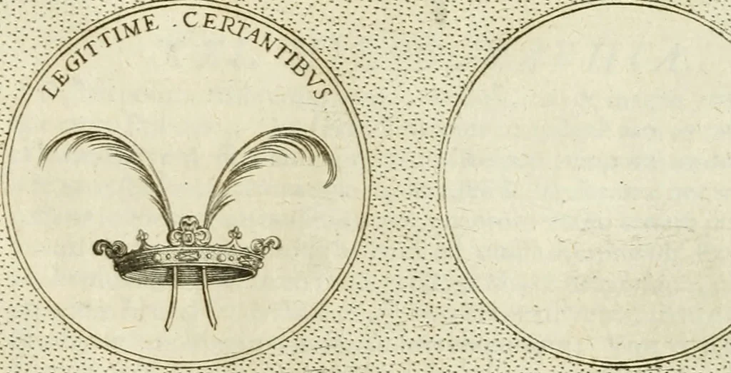 An illustration from Symbola diuina & humana pontificum, imperatorum, regum, 1601, leaf 263