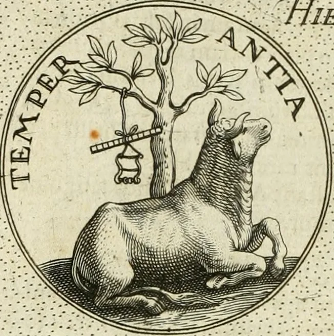 An illustration from Symbola diuina & humana pontificum, imperatorum, regum, 1601, leaf 27