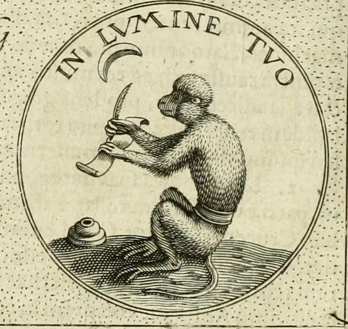 An illustration from Symbola diuina & humana pontificum, imperatorum, regum, 1601, leaf 27