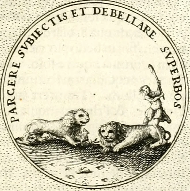 An illustration from Symbola diuina & humana pontificum, imperatorum, regum, 1601, leaf 272