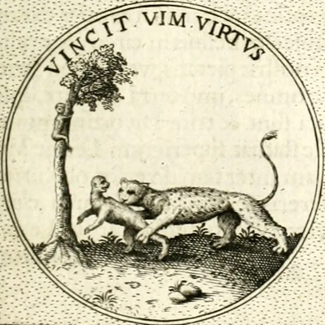 An illustration from Symbola diuina & humana pontificum, imperatorum, regum, 1601, leaf 272