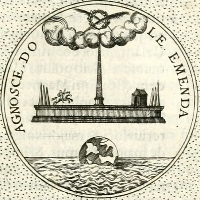 An illustration from Symbola diuina & humana pontificum, imperatorum, regum, 1601, leaf 278