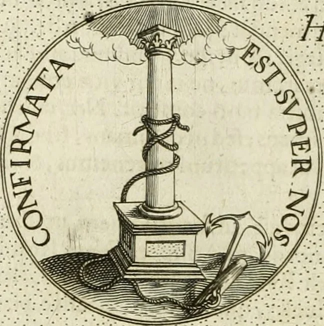 An illustration from Symbola diuina & humana pontificum, imperatorum, regum, 1601, leaf 29