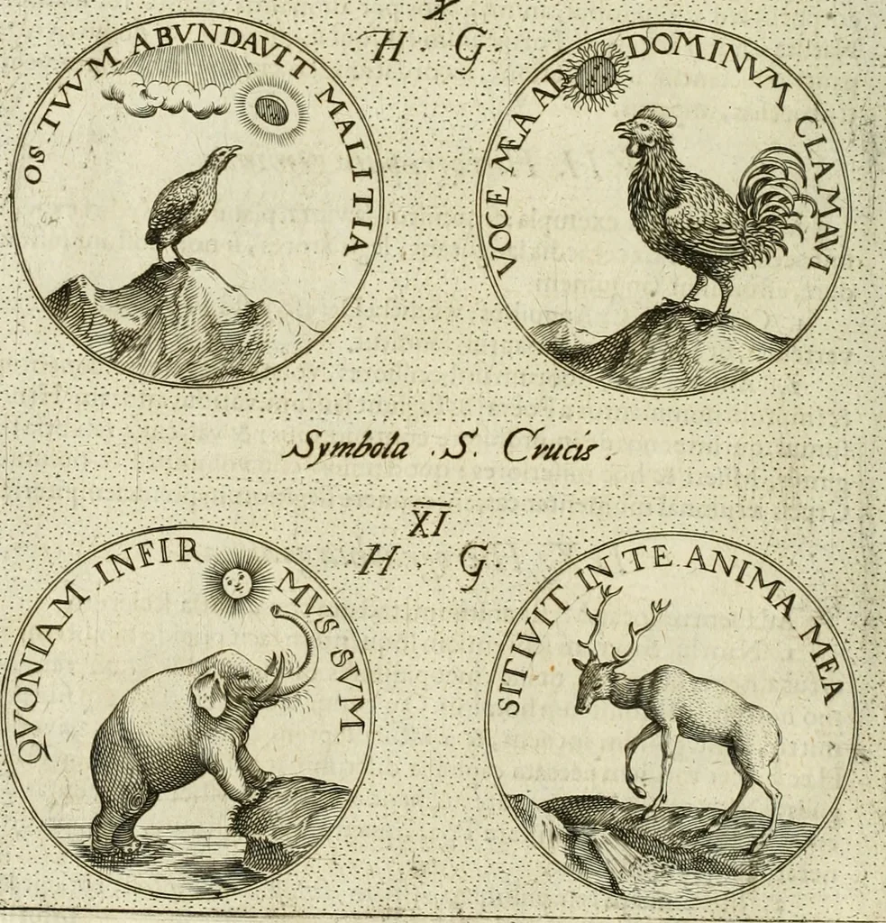 An illustration from Symbola diuina & humana pontificum, imperatorum, regum, 1601, leaf 29