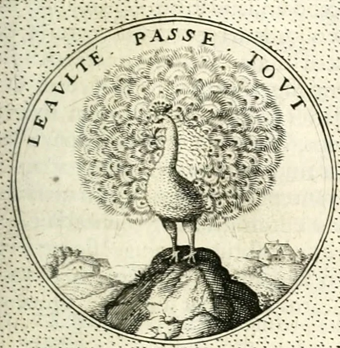 An illustration from Symbola diuina & humana pontificum, imperatorum, regum, 1601, leaf 292