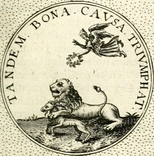 An illustration from Symbola diuina & humana pontificum, imperatorum, regum, 1601, leaf 302