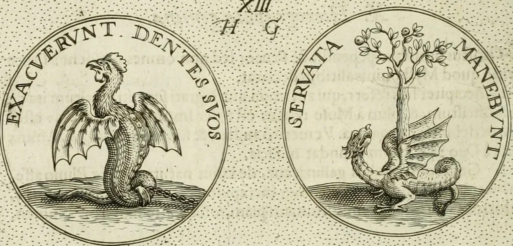 An illustration from Symbola diuina & humana pontificum, imperatorum, regum, 1601, leaf 31
