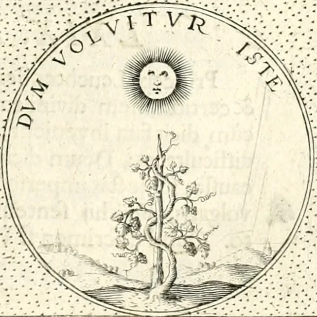 An illustration from Symbola diuina & humana pontificum, imperatorum, regum, 1601, leaf 322
