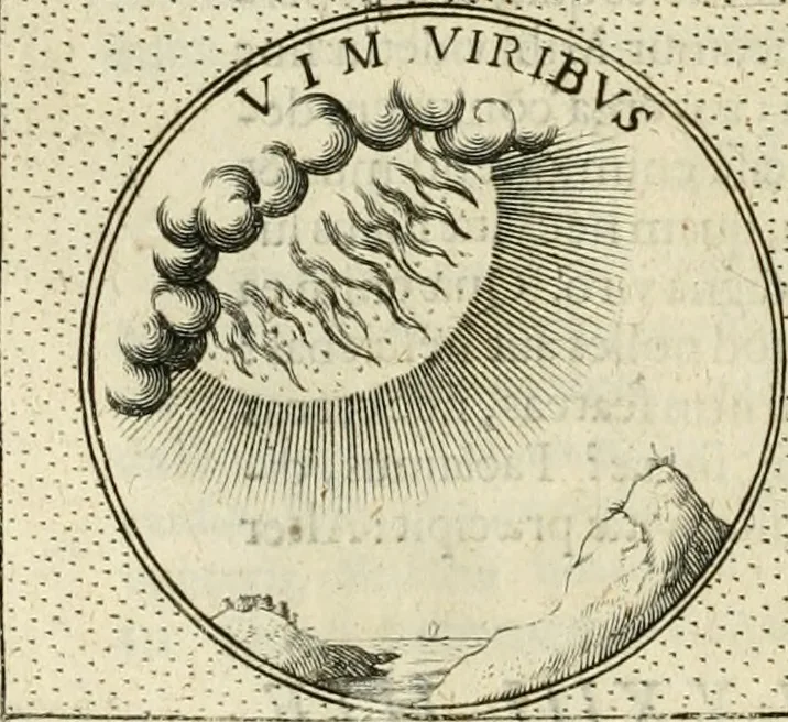 An illustration from Symbola diuina & humana pontificum, imperatorum, regum, 1601, leaf 325