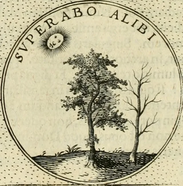 An illustration from Symbola diuina & humana pontificum, imperatorum, regum, 1601, leaf 325
