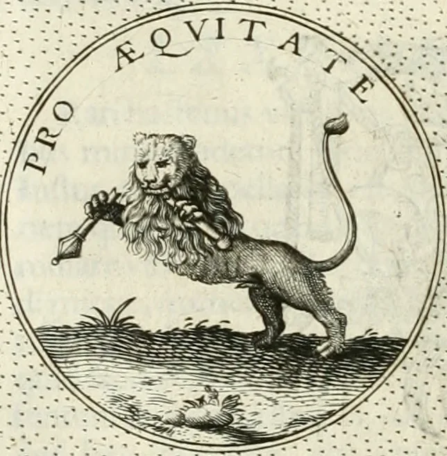 An illustration from Symbola diuina & humana pontificum, imperatorum, regum, 1601, leaf 329