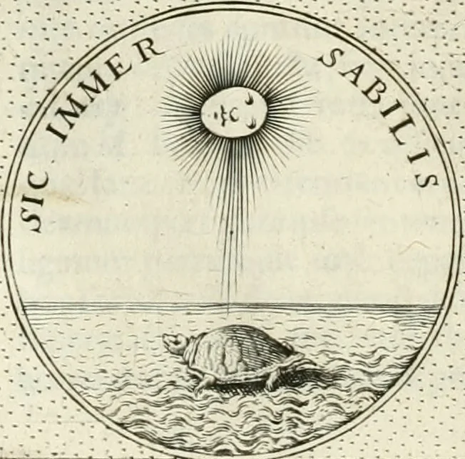 An illustration from Symbola diuina & humana pontificum, imperatorum, regum, 1601, leaf 329