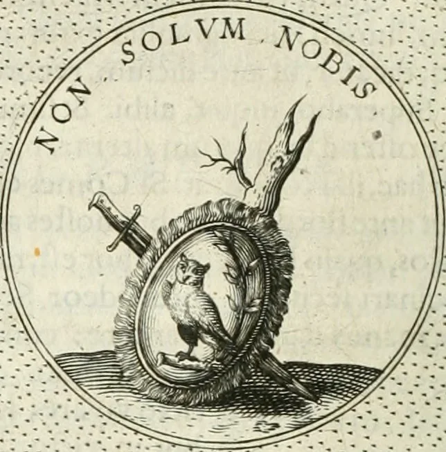 An illustration from Symbola diuina & humana pontificum, imperatorum, regum, 1601, leaf 329