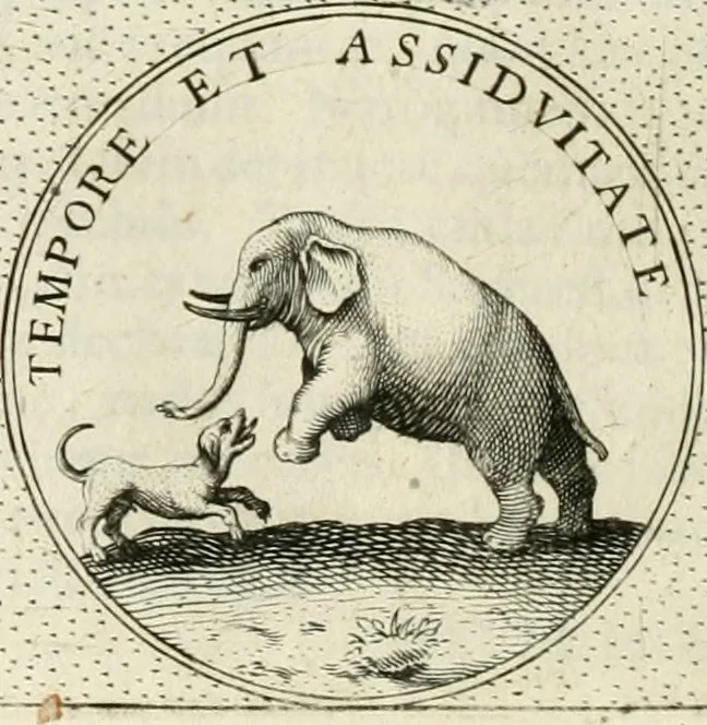 An illustration from Symbola diuina & humana pontificum, imperatorum, regum, 1601, leaf 329