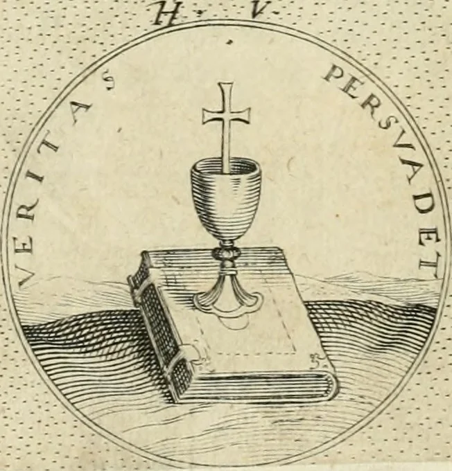 An illustration from Symbola diuina & humana pontificum, imperatorum, regum, 1601, leaf 33