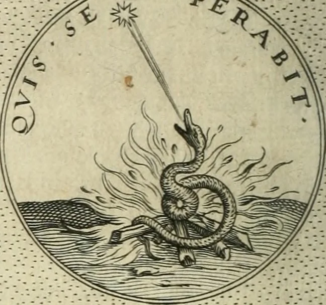 An illustration from Symbola diuina & humana pontificum, imperatorum, regum, 1601, leaf 33