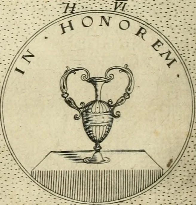 An illustration from Symbola diuina & humana pontificum, imperatorum, regum, 1601, leaf 33