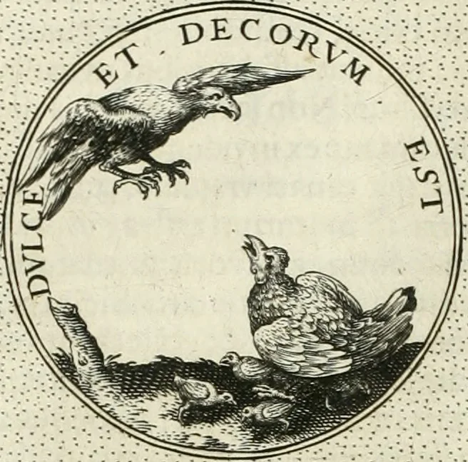 An illustration from Symbola diuina & humana pontificum, imperatorum, regum, 1601, leaf 337