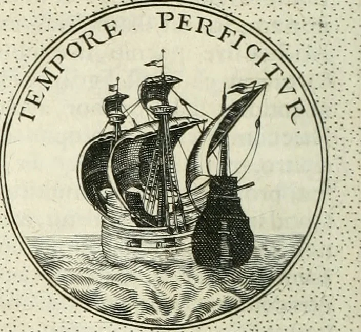 An illustration from Symbola diuina & humana pontificum, imperatorum, regum, 1601, leaf 337