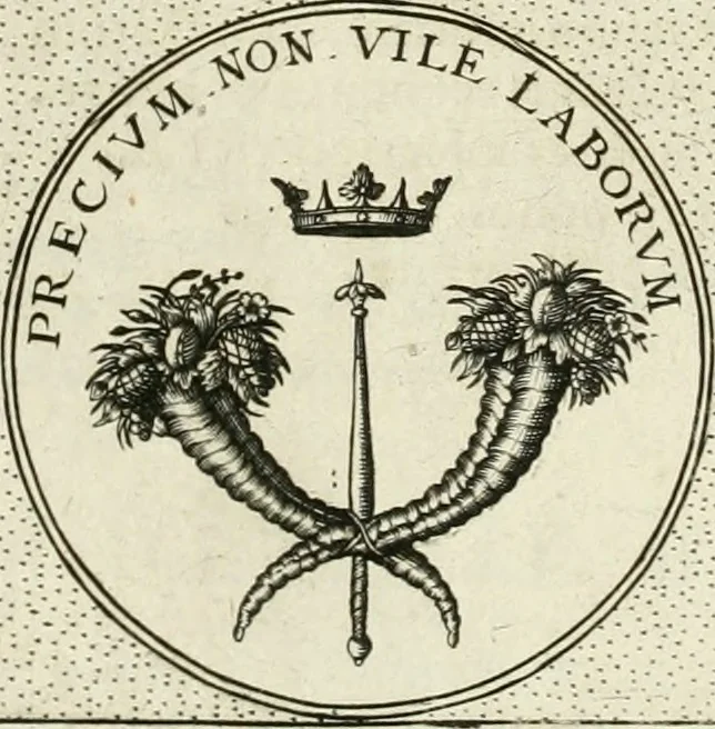 An illustration from Symbola diuina & humana pontificum, imperatorum, regum, 1601, leaf 337
