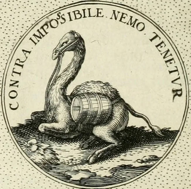 An illustration from Symbola diuina & humana pontificum, imperatorum, regum, 1601, leaf 337
