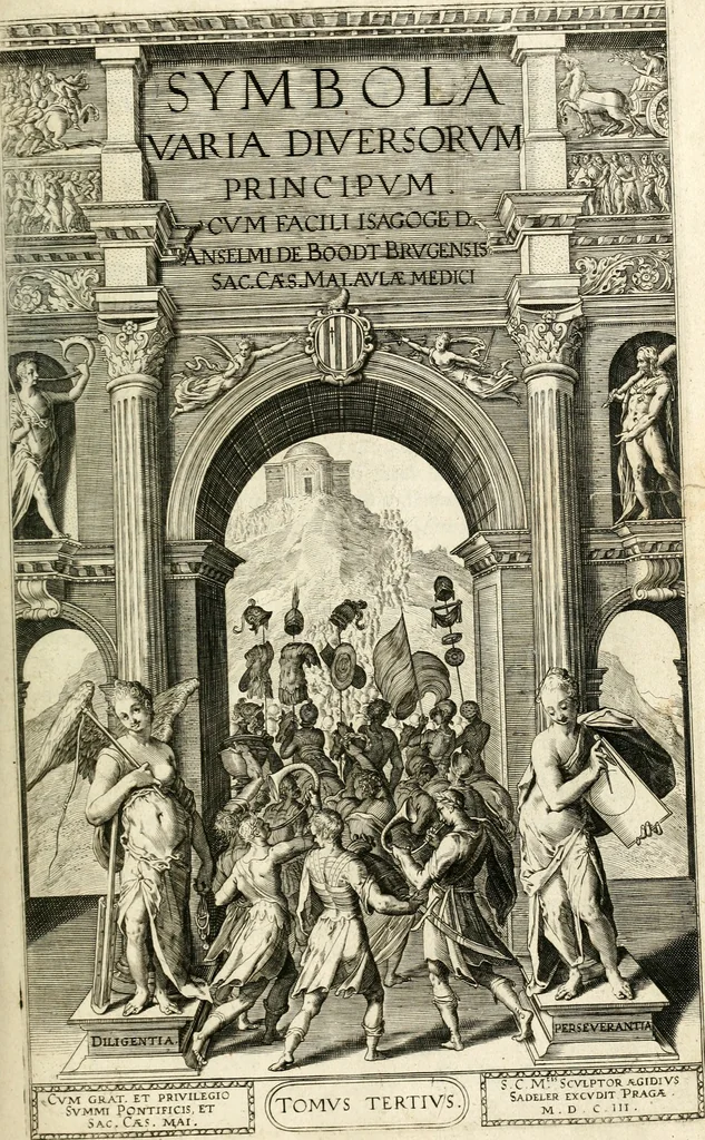An illustration from Symbola diuina & humana pontificum, imperatorum, regum, 1601, leaf 346