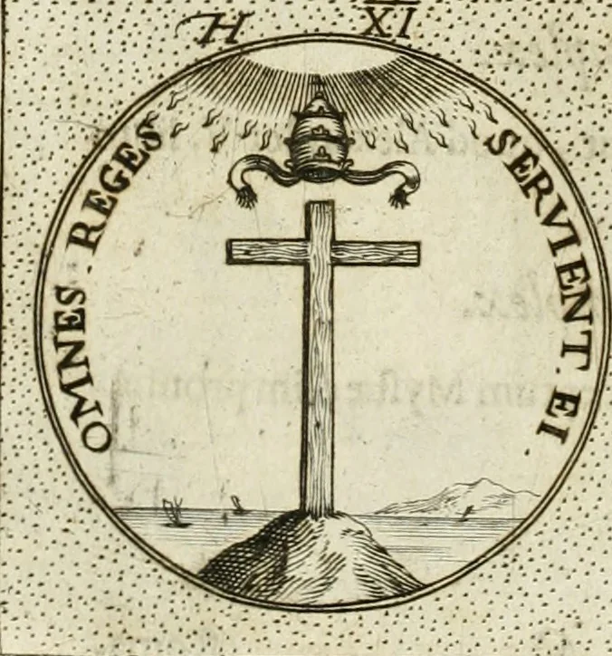 An illustration from Symbola diuina & humana pontificum, imperatorum, regum, 1601, leaf 35