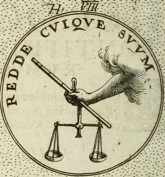 An illustration from Symbola diuina & humana pontificum, imperatorum, regum, 1601, leaf 35