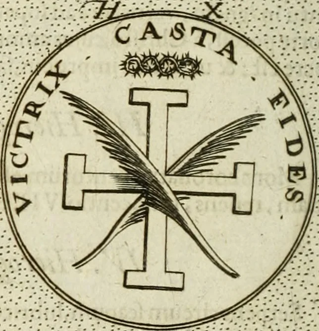 An illustration from Symbola diuina & humana pontificum, imperatorum, regum, 1601, leaf 35