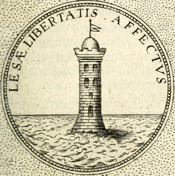 An illustration from Symbola diuina & humana pontificum, imperatorum, regum, 1601, leaf 358