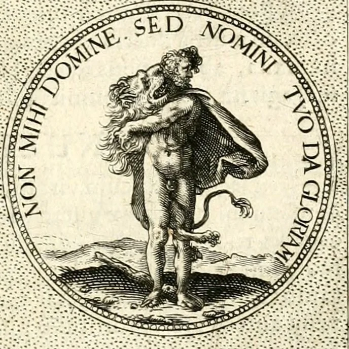 An illustration from Symbola diuina & humana pontificum, imperatorum, regum, 1601, leaf 358