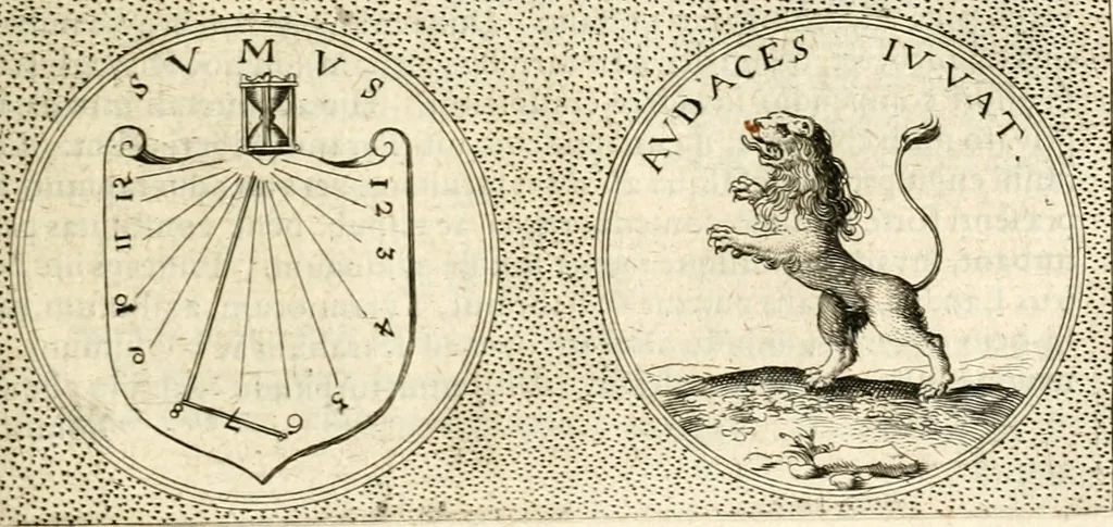 An illustration from Symbola diuina & humana pontificum, imperatorum, regum, 1601, leaf 362