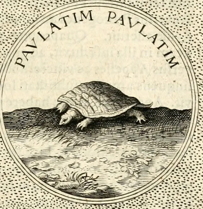 An illustration from Symbola diuina & humana pontificum, imperatorum, regum, 1601, leaf 366