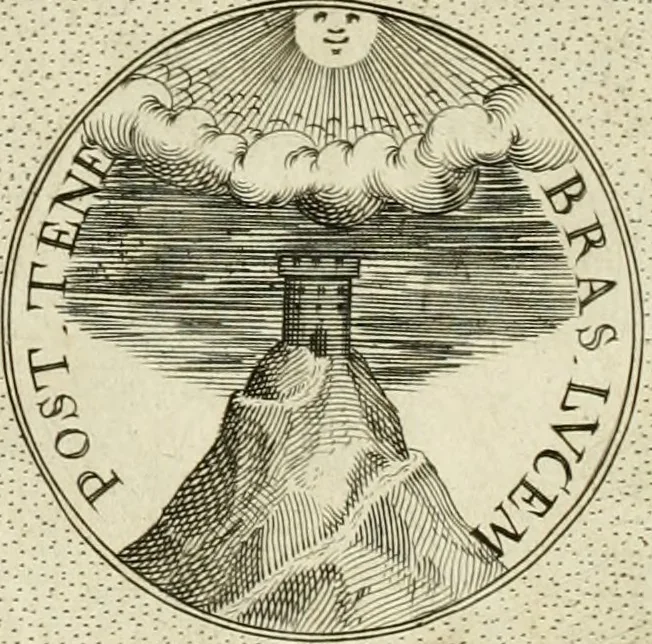 An illustration from Symbola diuina & humana pontificum, imperatorum, regum, 1601, leaf 37