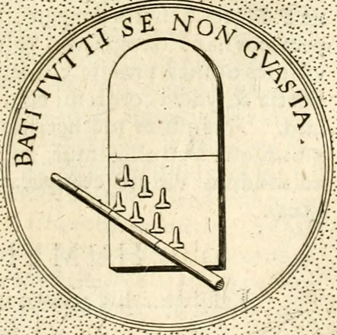 An illustration from Symbola diuina & humana pontificum, imperatorum, regum, 1601, leaf 370