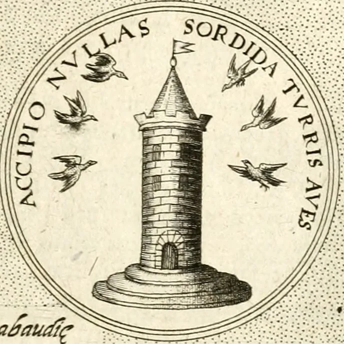 An illustration from Symbola diuina & humana pontificum, imperatorum, regum, 1601, leaf 378