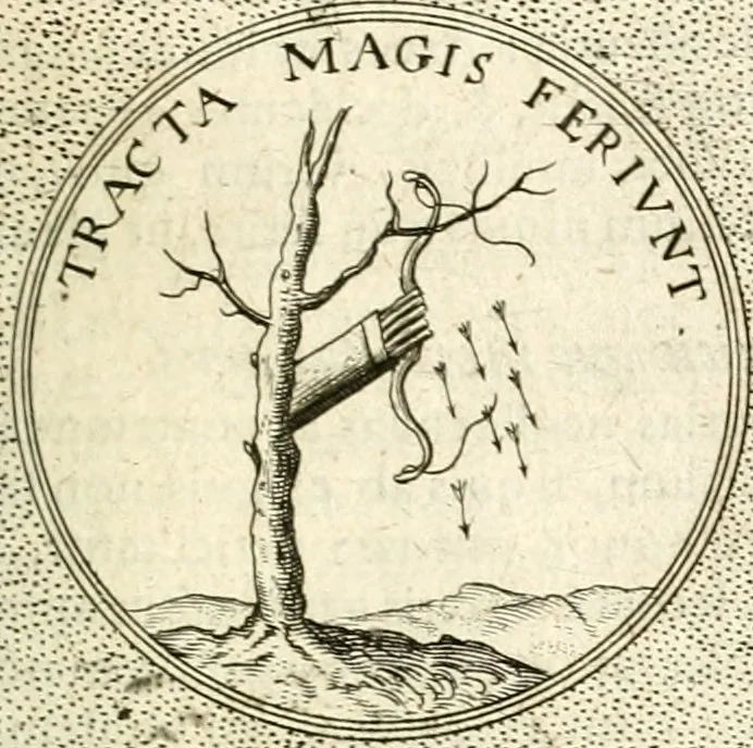 An illustration from Symbola diuina & humana pontificum, imperatorum, regum, 1601, leaf 382