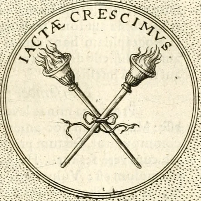 An illustration from Symbola diuina & humana pontificum, imperatorum, regum, 1601, leaf 382