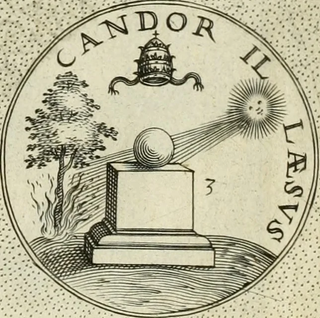 An illustration from Symbola diuina & humana pontificum, imperatorum, regum, 1601, leaf 39