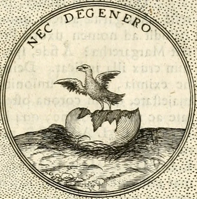 An illustration from Symbola diuina & humana pontificum, imperatorum, regum, 1601, leaf 390
