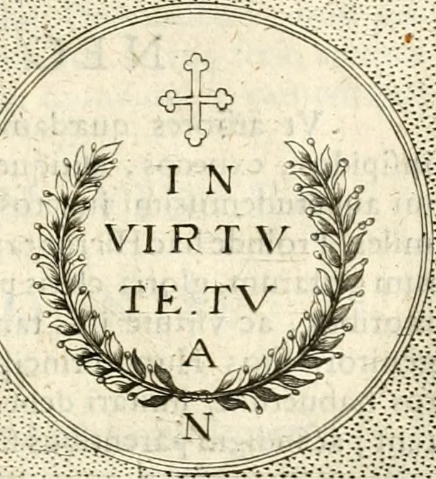 An illustration from Symbola diuina & humana pontificum, imperatorum, regum, 1601, leaf 390