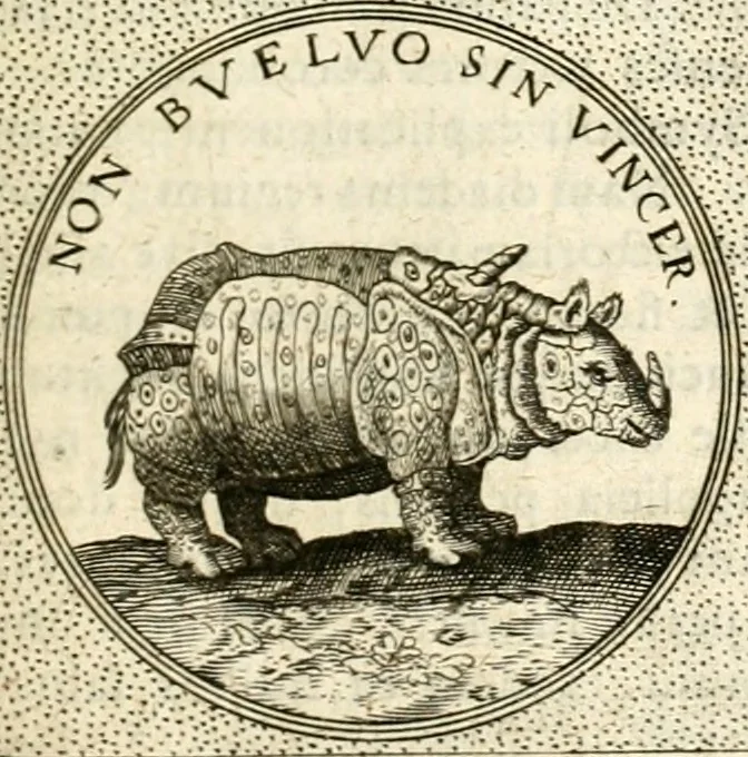 An illustration from Symbola diuina & humana pontificum, imperatorum, regum, 1601, leaf 390
