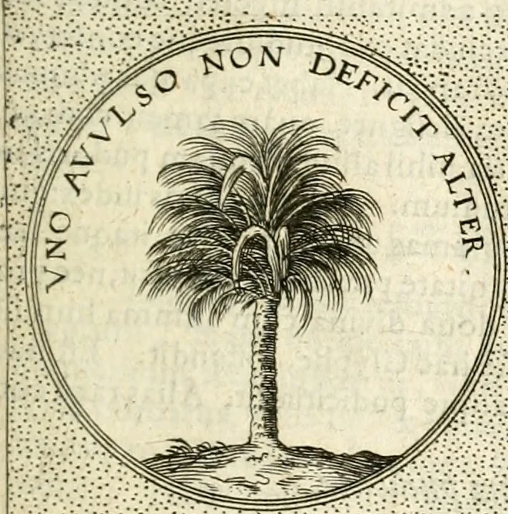 An illustration from Symbola diuina & humana pontificum, imperatorum, regum, 1601, leaf 394