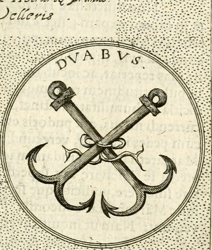 An illustration from Symbola diuina & humana pontificum, imperatorum, regum, 1601, leaf 394